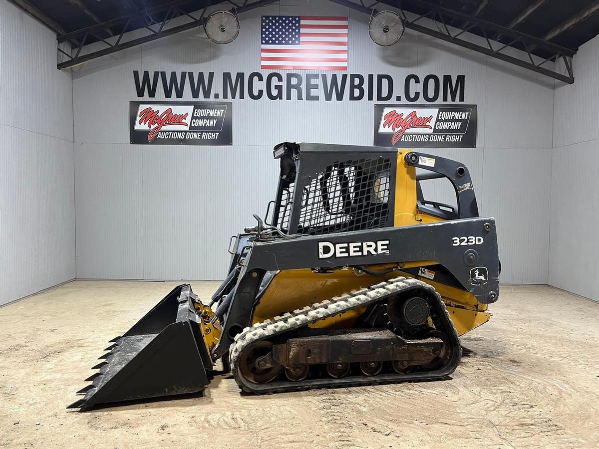 2012 John Deere 323D Skid Steer Loader