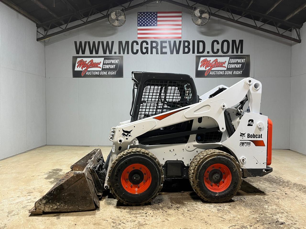 2019 Bobcat S770 Skid Steer Loader