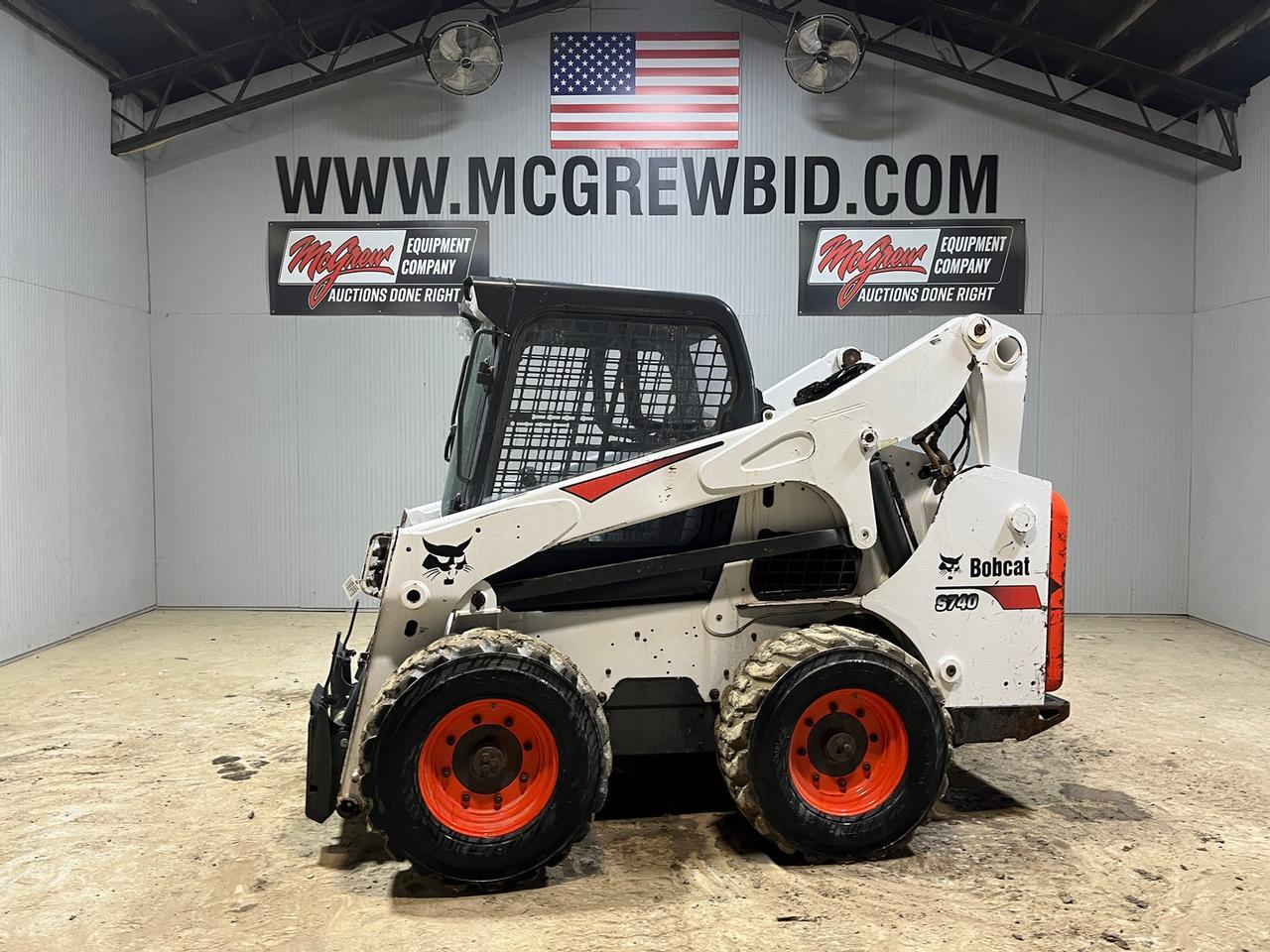 2021 Bobcat S740 Skid Steer Loader