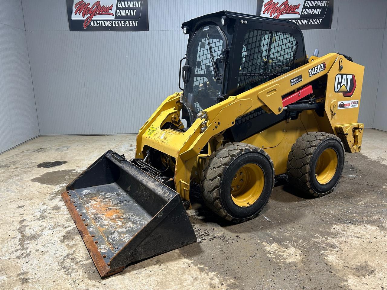 2020 Caterpillar 246D3 Skid Steer Loader