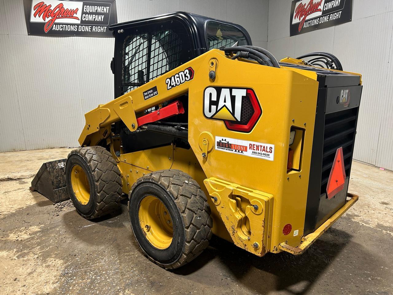 2020 Caterpillar 246D3 Skid Steer Loader