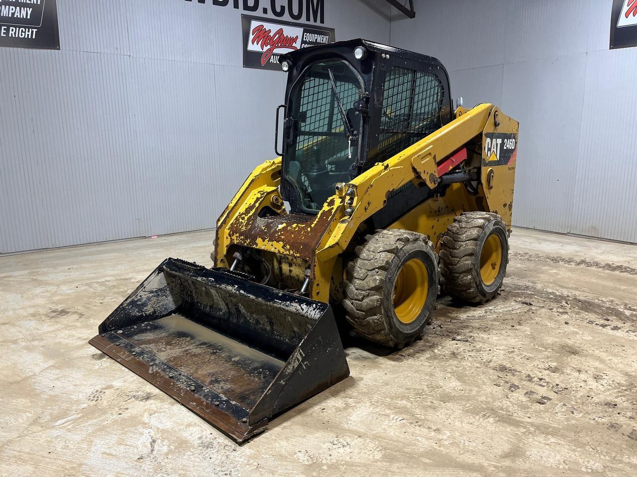 2015 Caterpillar 246D Skid Steer Loader