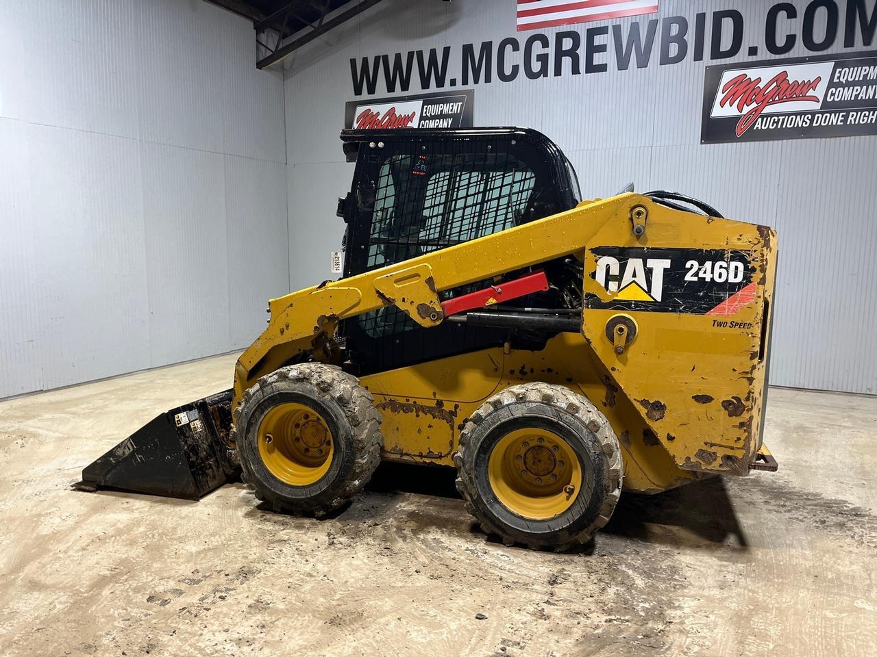 2015 Caterpillar 246D Skid Steer Loader