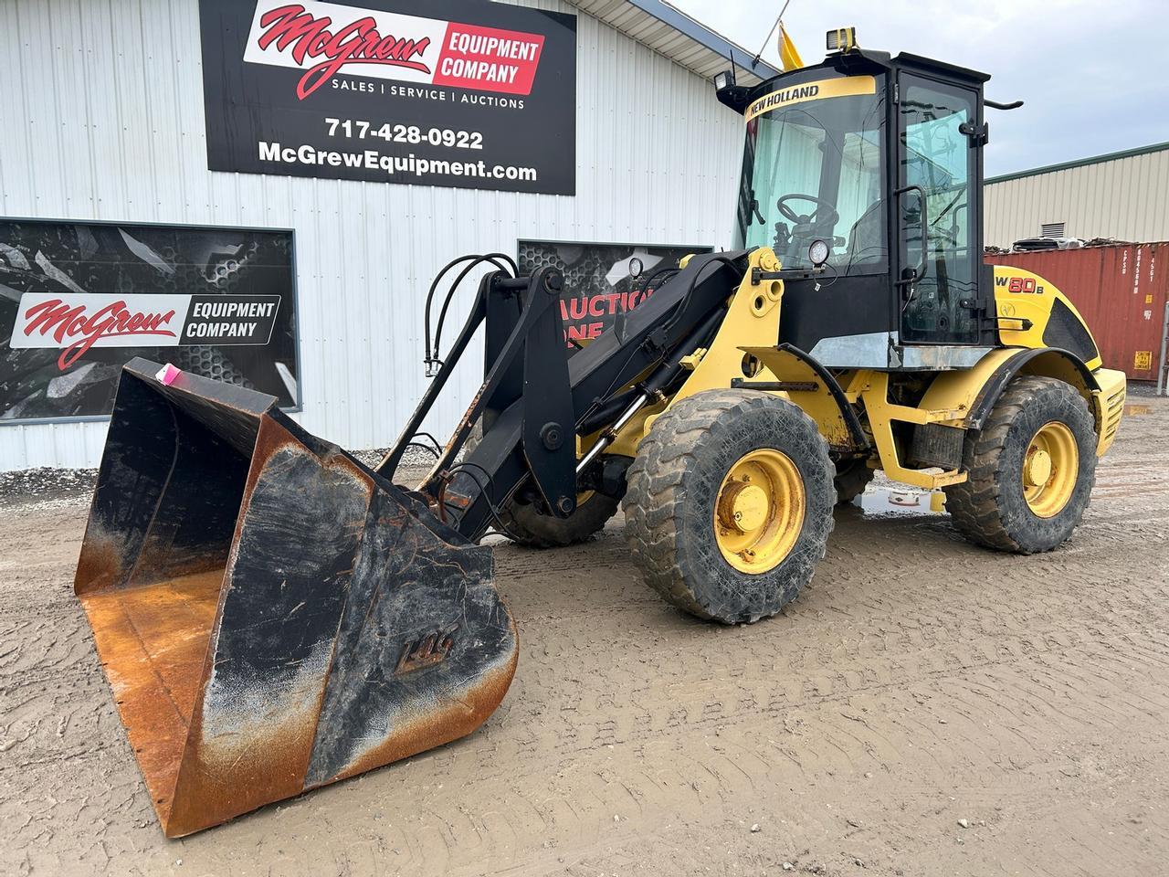 2011 New Holland W80B TC Mini Wheel Loader