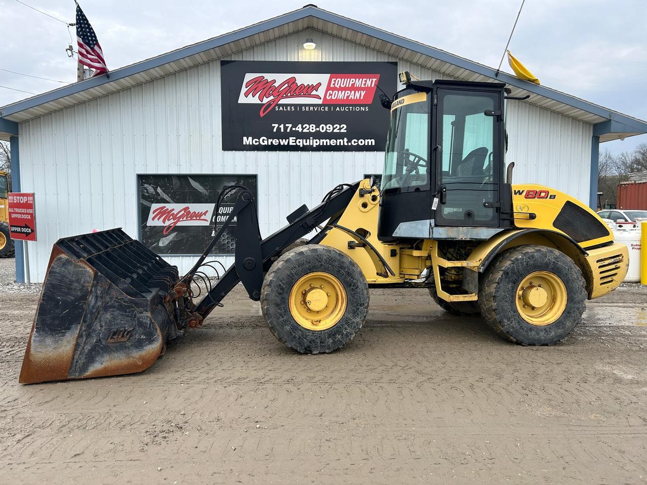 2011 New Holland W80B TC Mini Wheel Loader