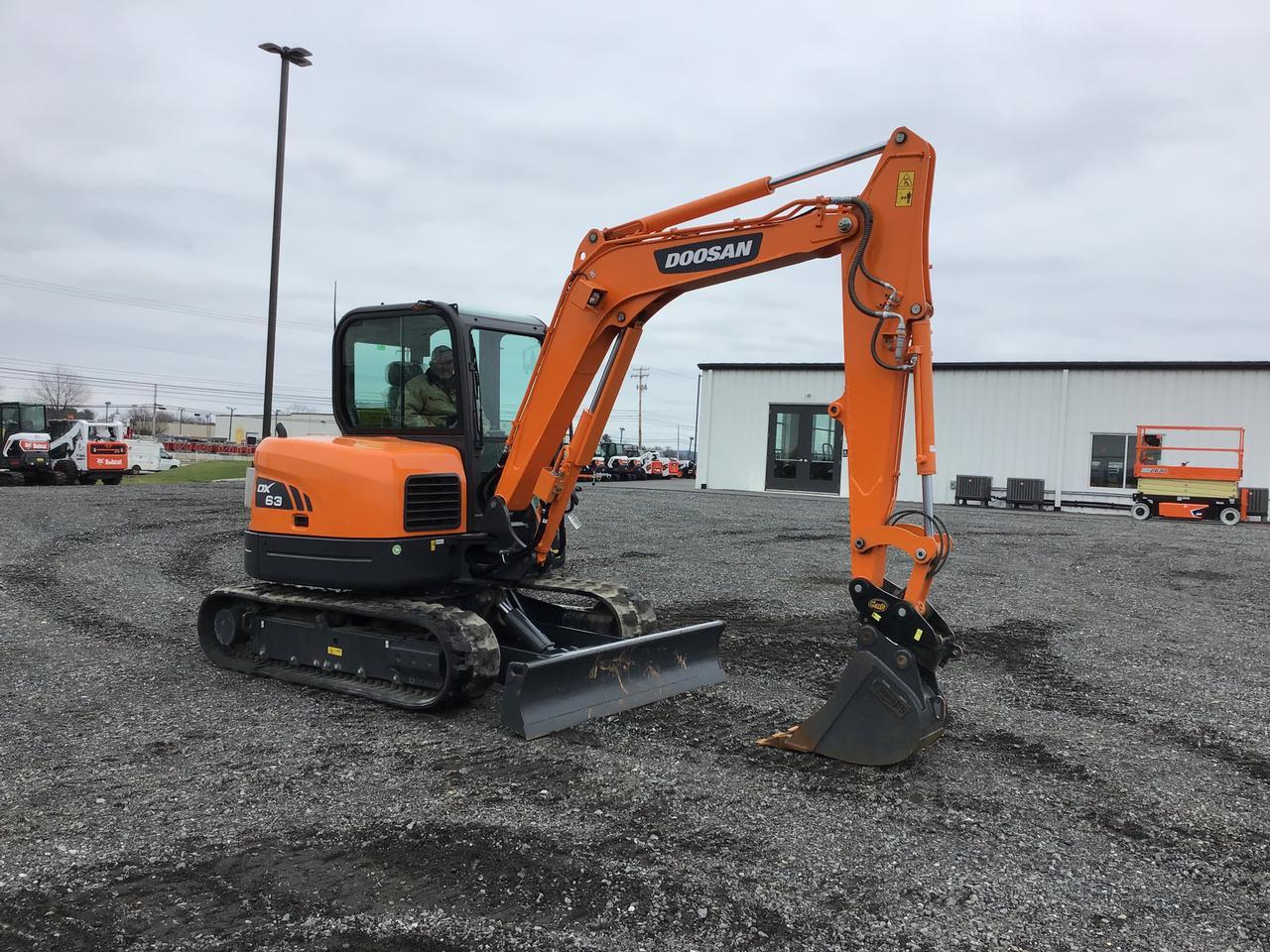 2022 Doosan DX63-3 Midi Excavator