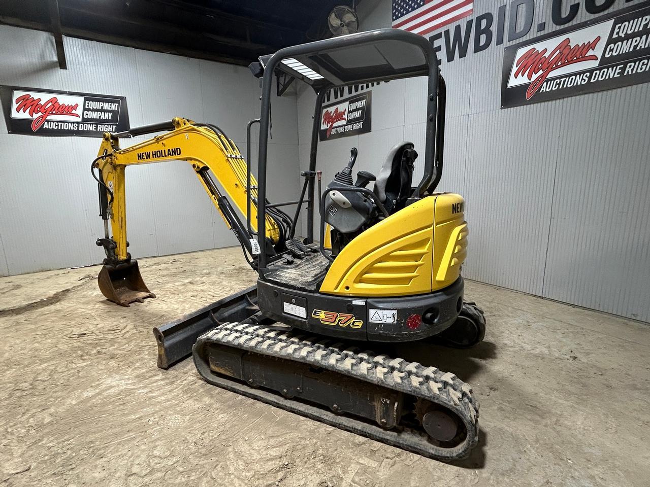 2019 New Holland E37C Mini Excavator