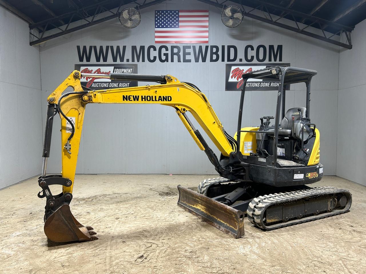 2019 New Holland E37C Mini Excavator