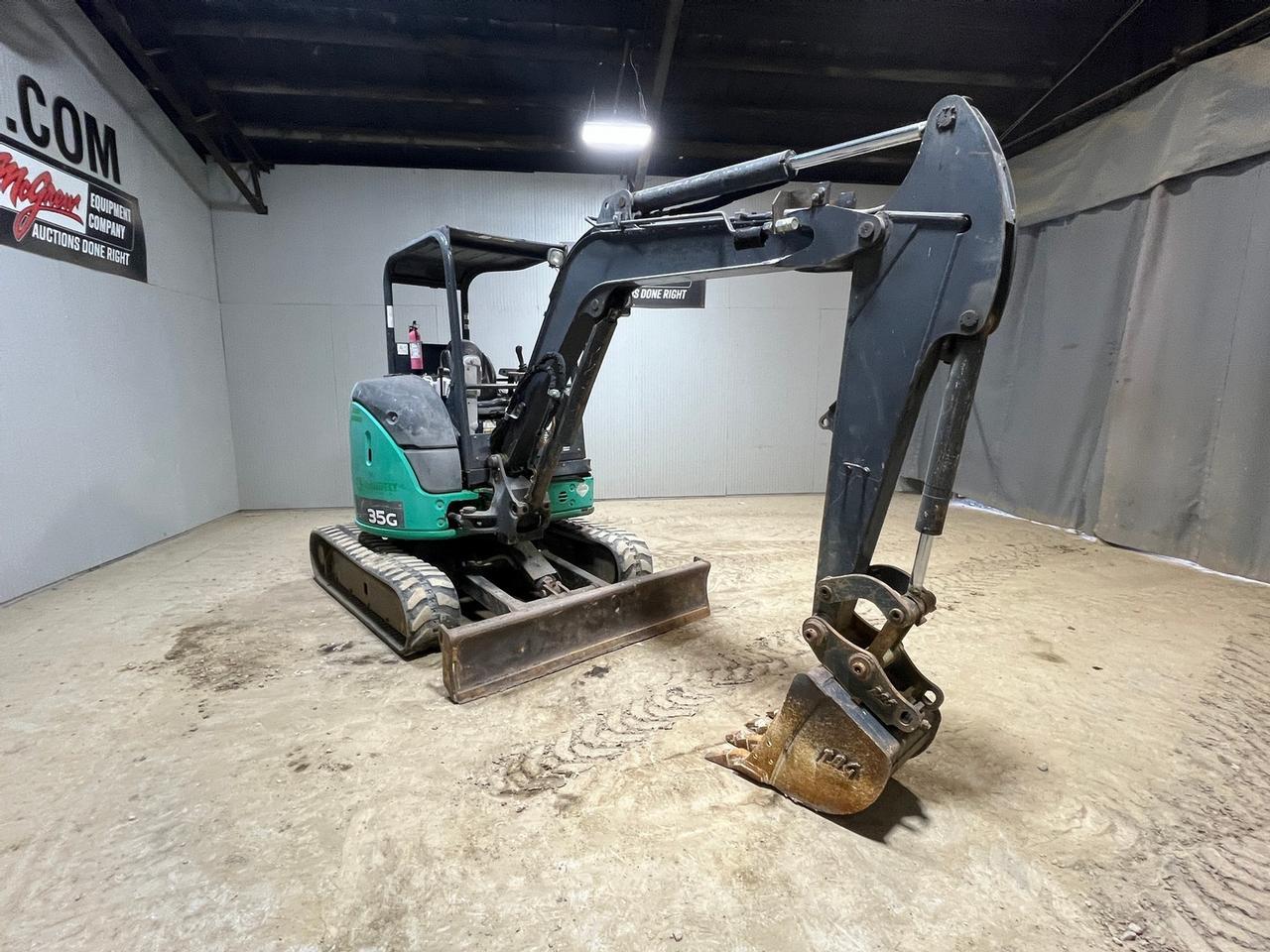 2016 John Deere 35G Mini Excavator