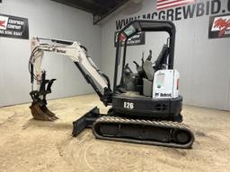 2019 Bobcat E26 Mini Excavator