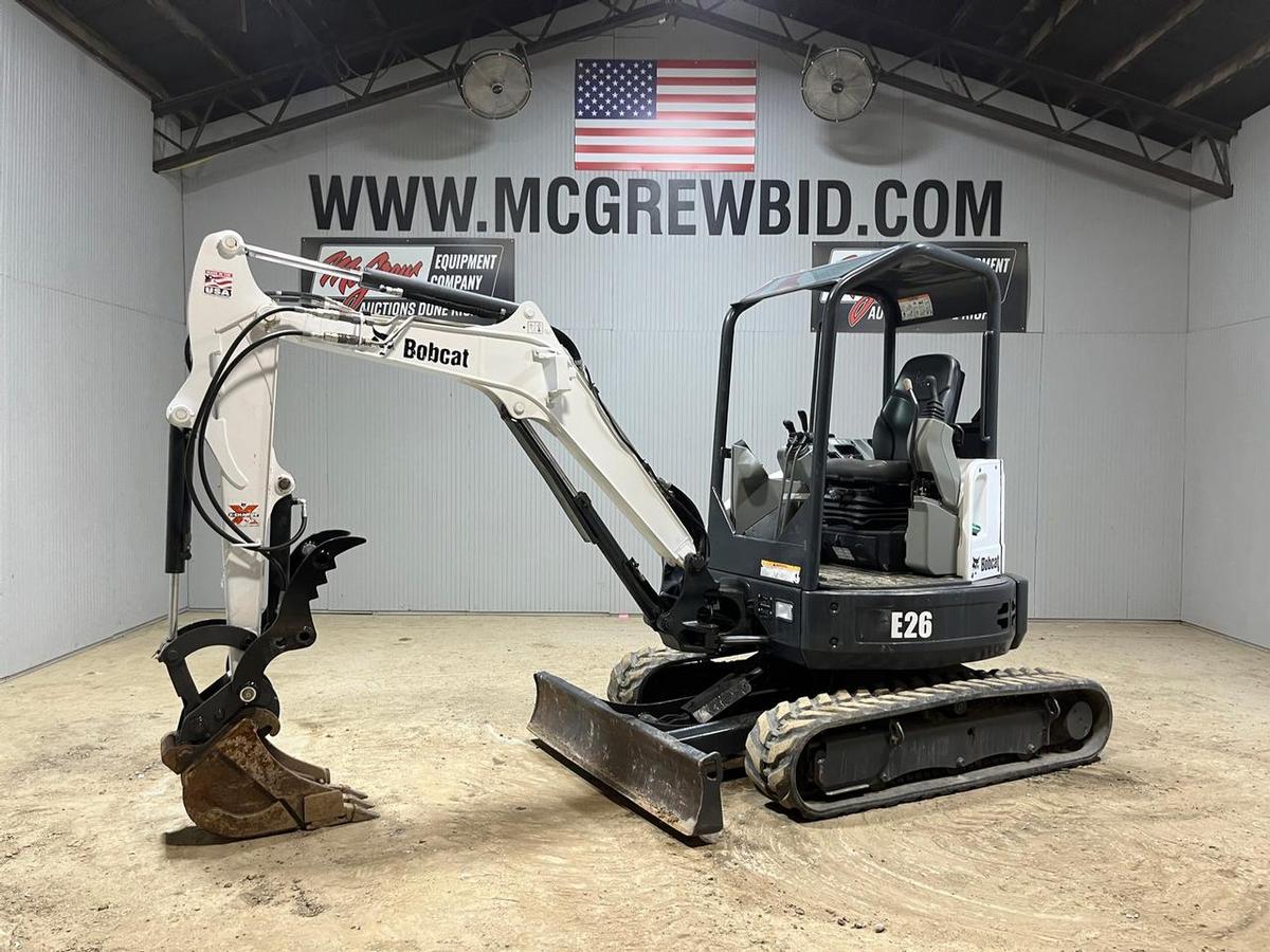 2019 Bobcat E26 Mini Excavator