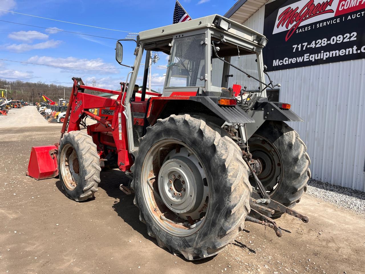 Massey Ferguson 390T Tractor with Loader