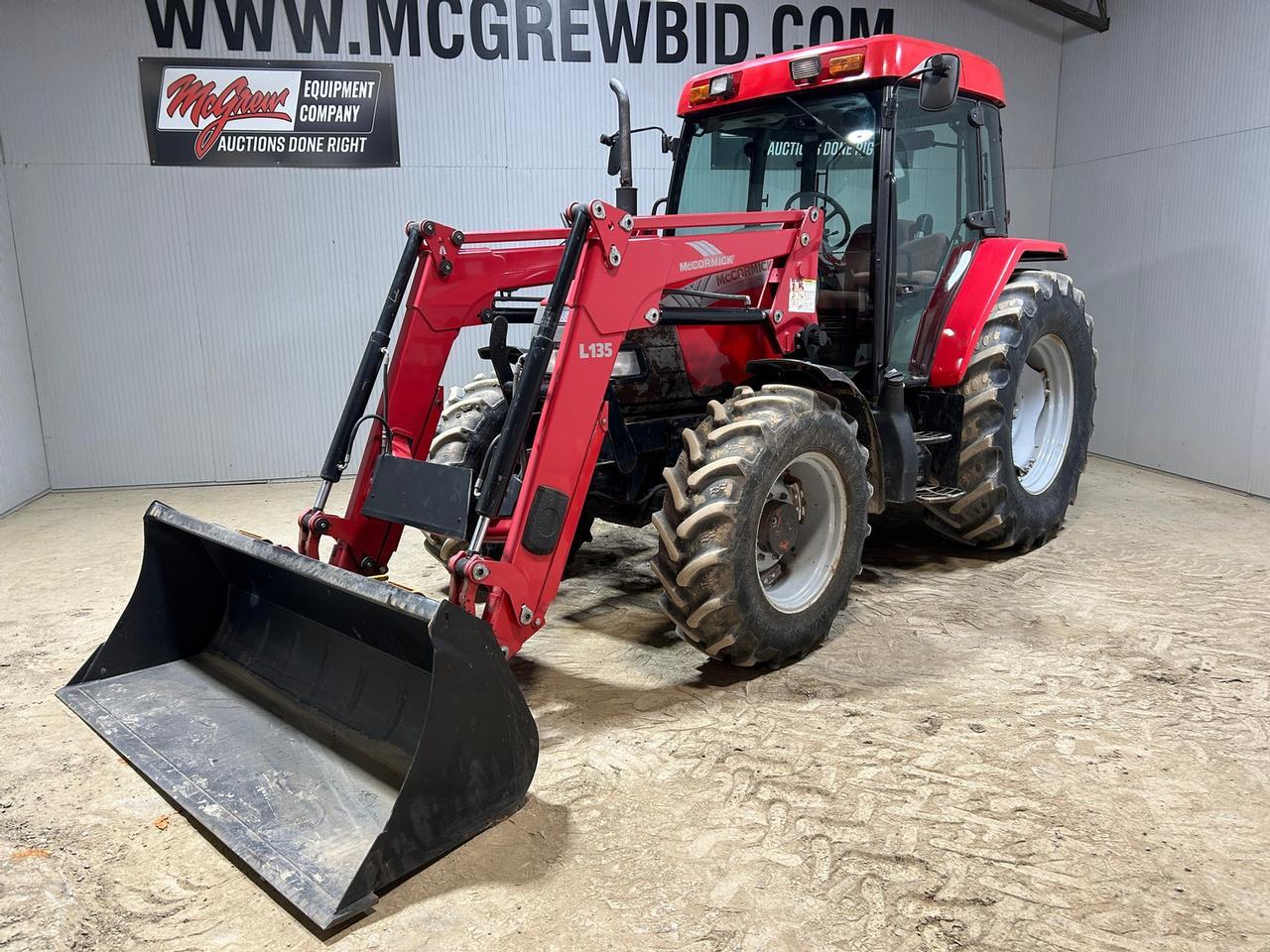 McCormick CX95 Tractor with Cab and Loader