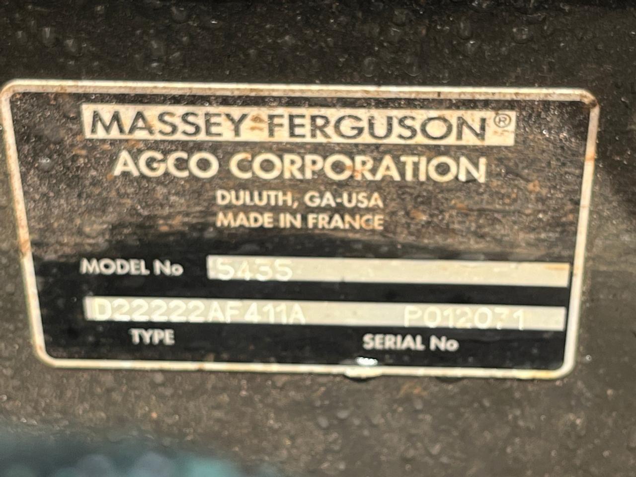 Massey Ferguson 5435 Tractor