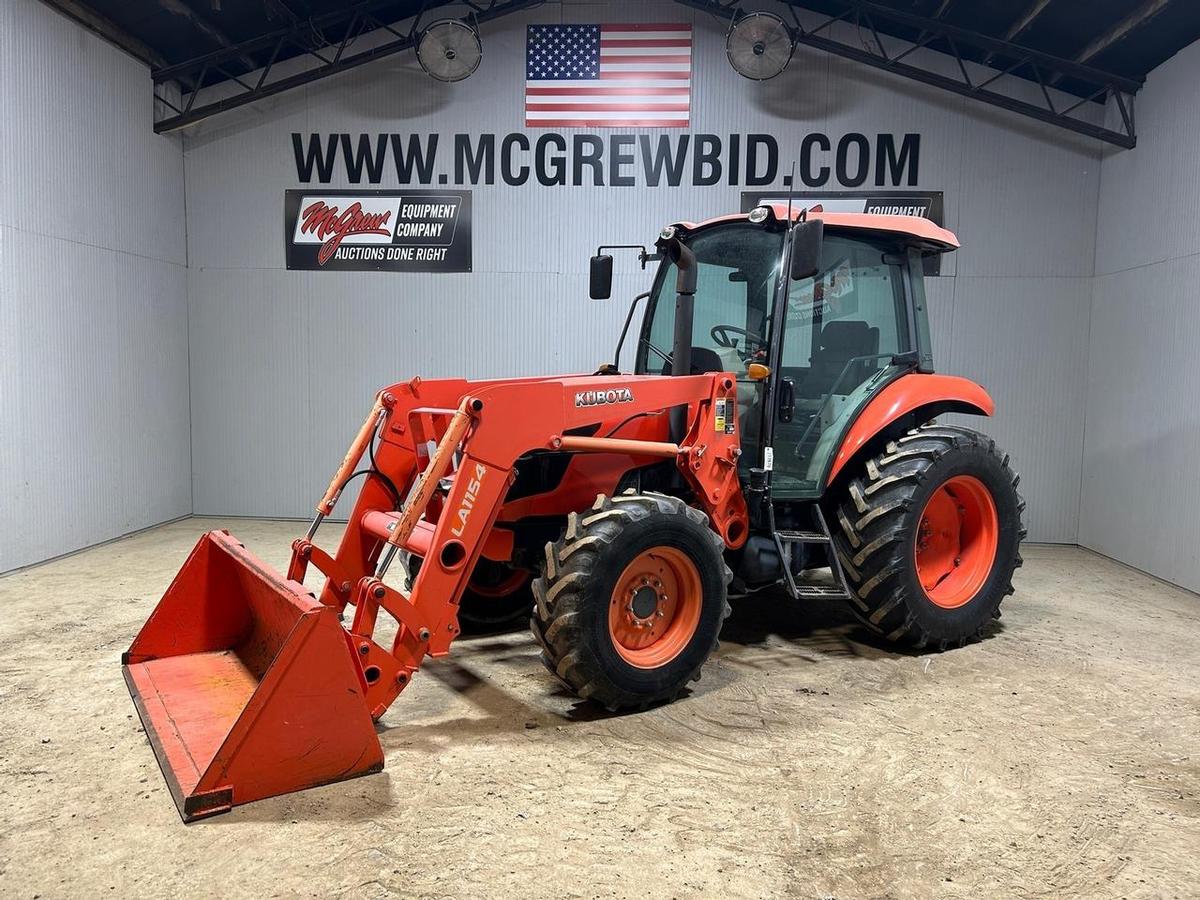 Kubota M6060 Tractor with loader