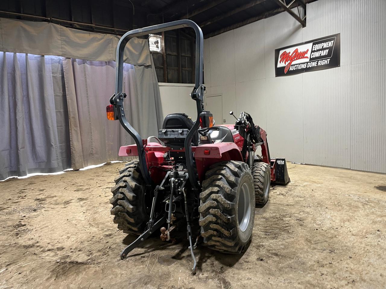 2016 Massey Ferguson 1739E Utility Tractor with Loader