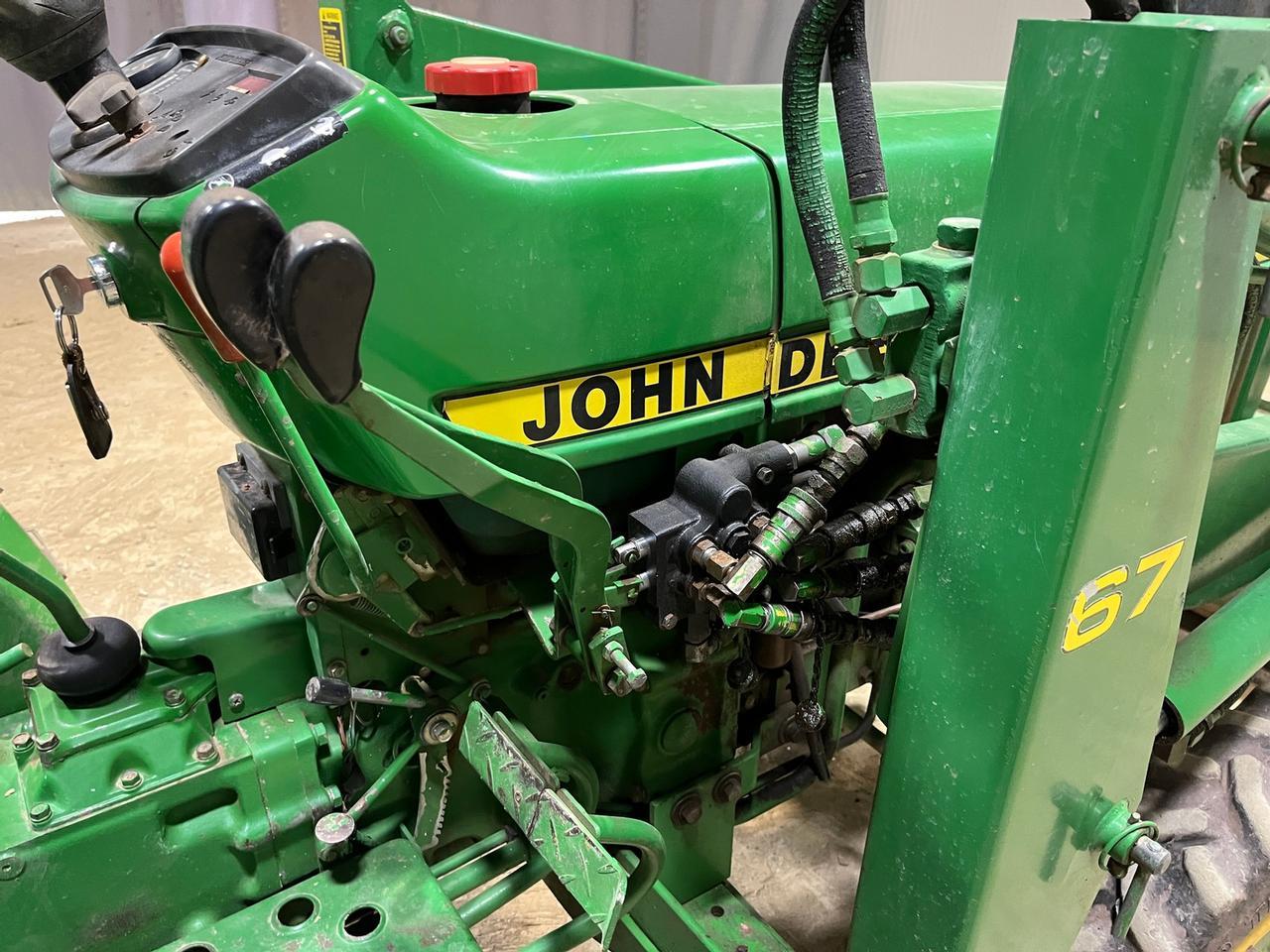 John Deere 750 Compact Tractor with Loader