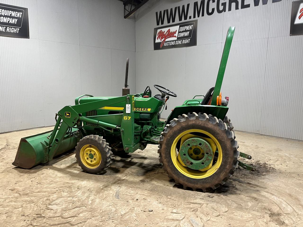 John Deere 750 Compact Tractor with Loader