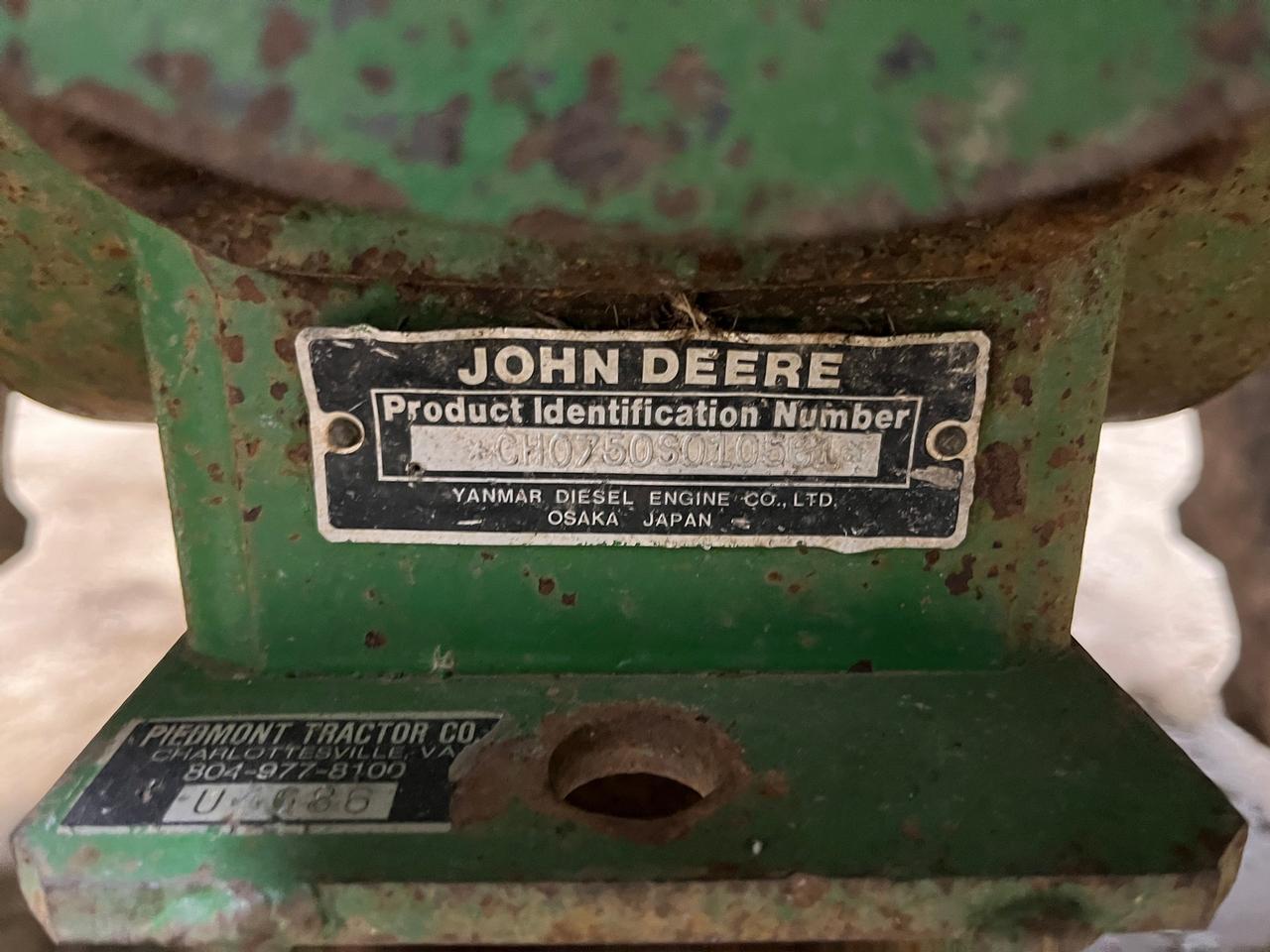 John Deere 750 Compact Tractor with Loader