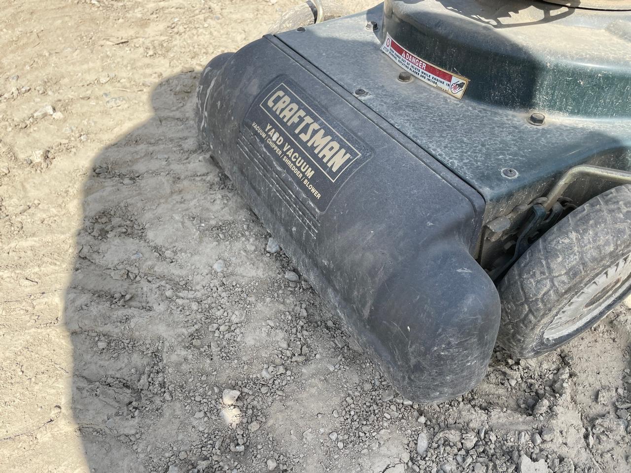 Craftsman Walk Behind Yard Vacuum/ Chipper