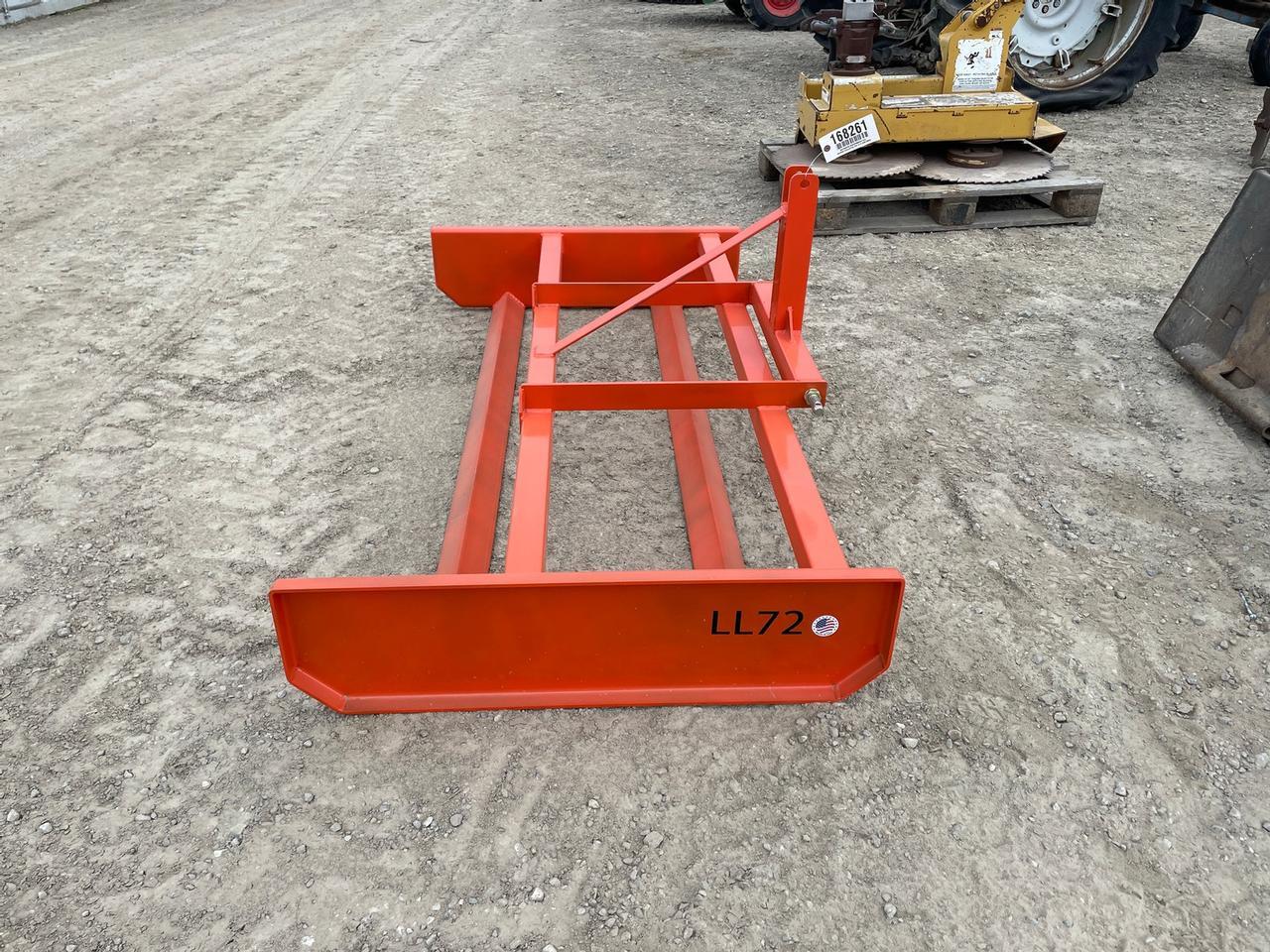 72" 3 Point Land Leveler