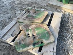 John Deere Tractor Suitcase Weights