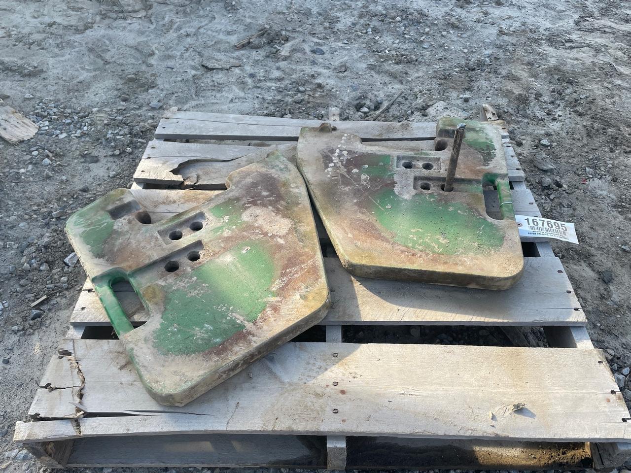 John Deere Tractor Suitcase Weights