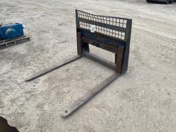 48” Skid Steer Pallet Forks