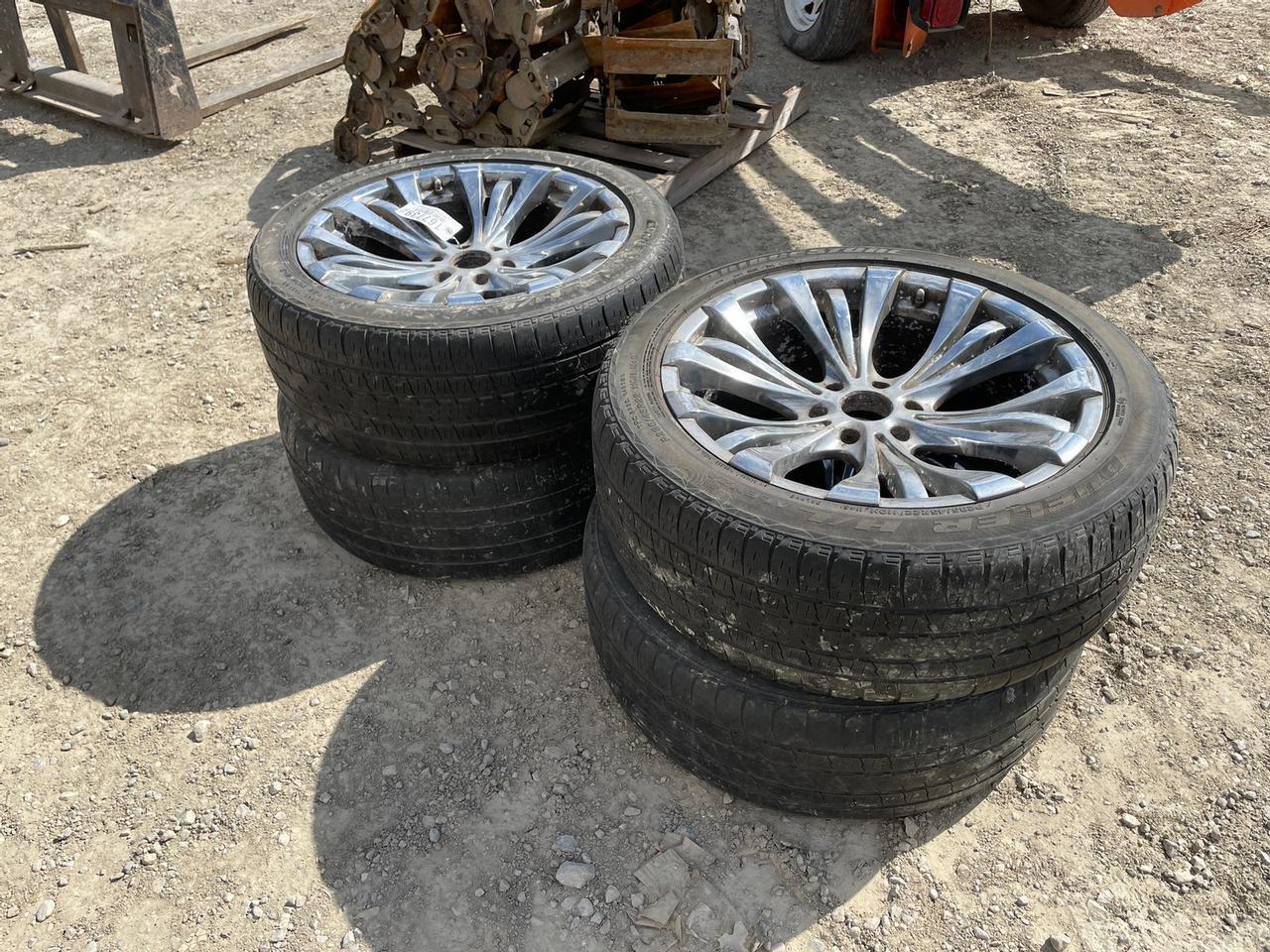 Set of 4 Cadillac Escalade Wheels and Tires