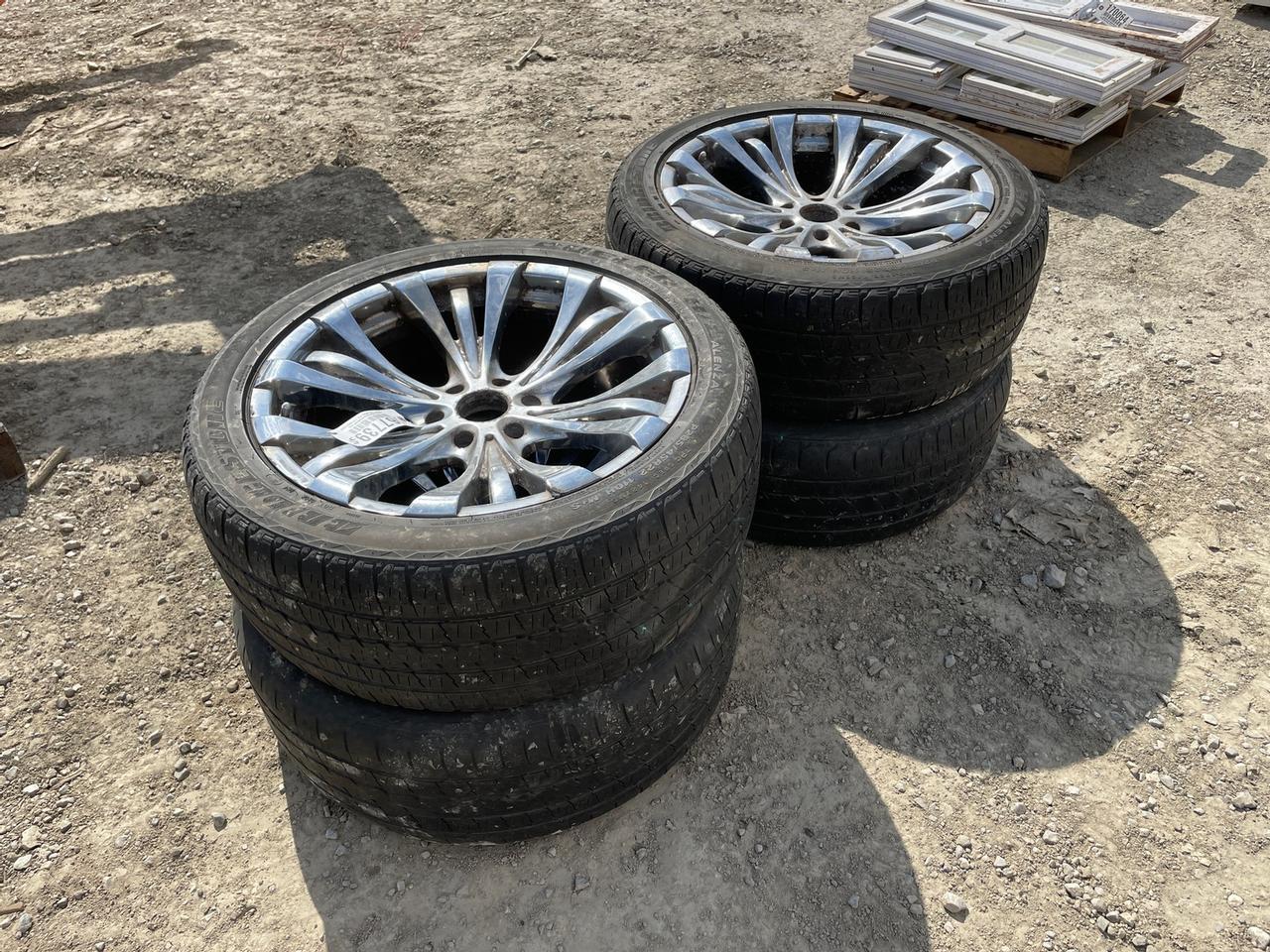 Set of 4 Cadillac Escalade Wheels and Tires