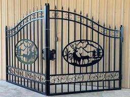 Great Bear 20' Bi-Parting Iron Gate