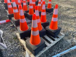 Lot of 30 Traffic Cones