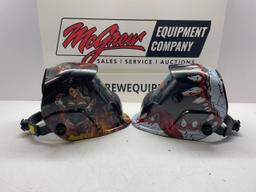 Pair of Welding Helmets