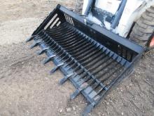 Wildcat 80" Skid Steer Skeleton Tooth Bucket