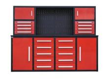 Steel Man 7' Work Bench with 18 Drawers & 4 Cabinets