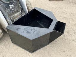 Kit Container 3/4 Cubic Yard Skid Steer Concrete Bucket