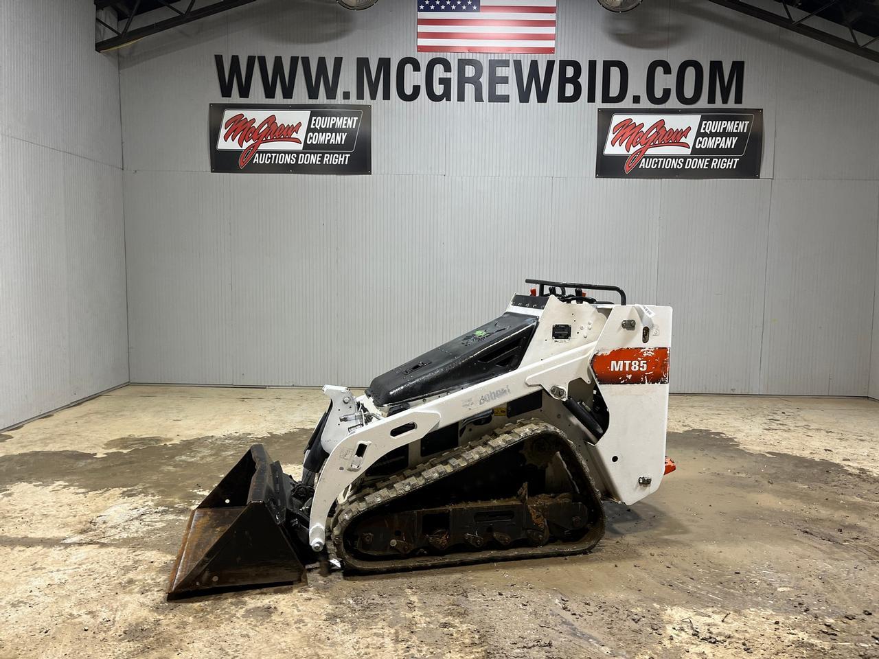 2019 Bobcat MT85 Walk Behind Skid Steer Loader