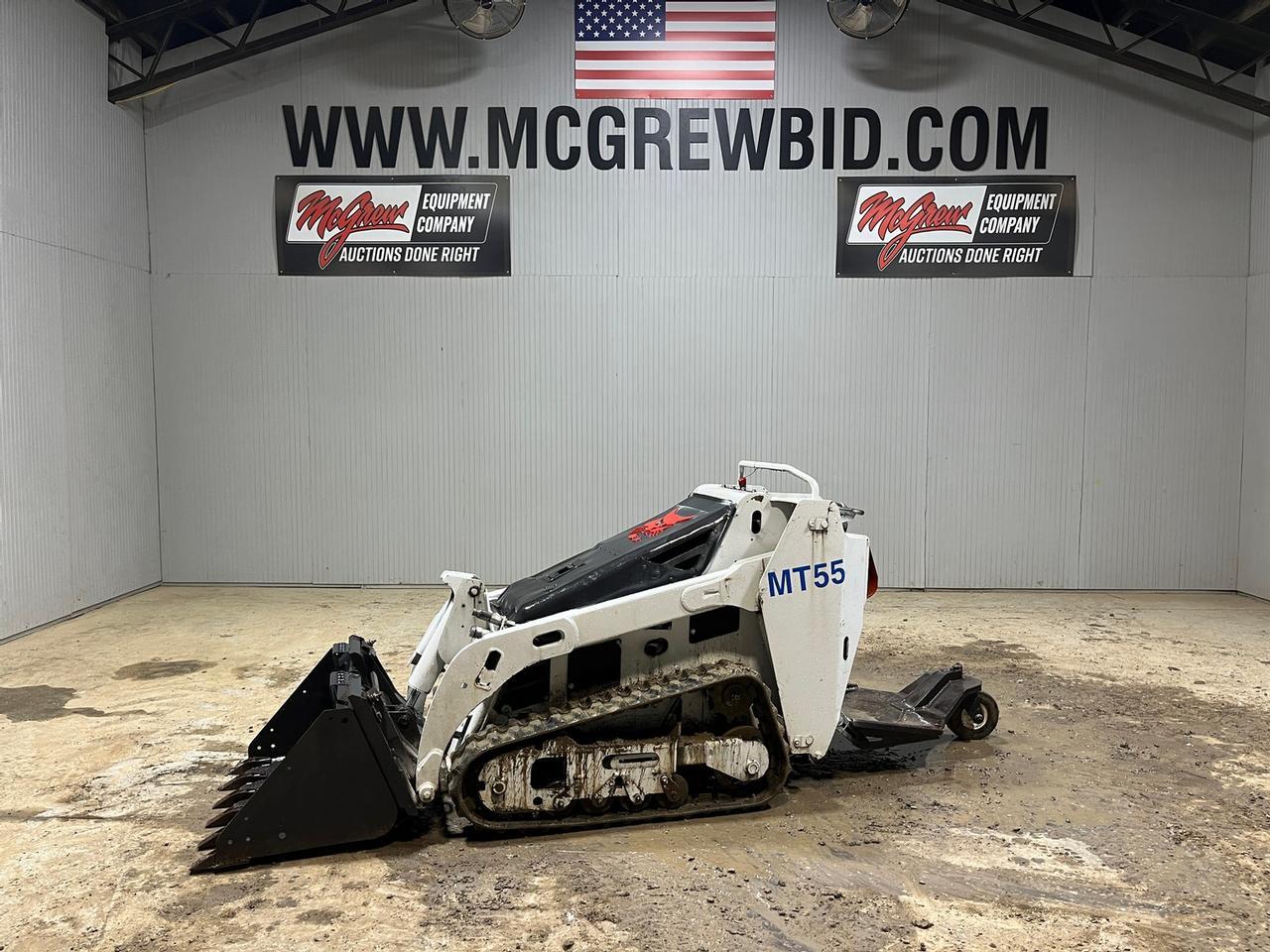 Bobcat MT55 Walk Behind Skid Steer Loader