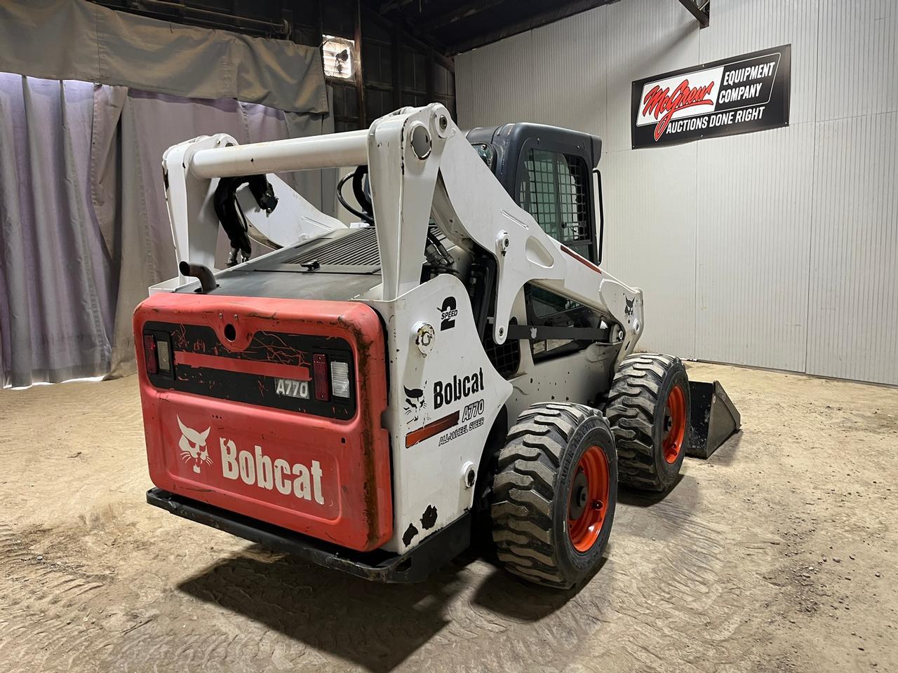 2013 Bobcat A770 Skid Steer Loader