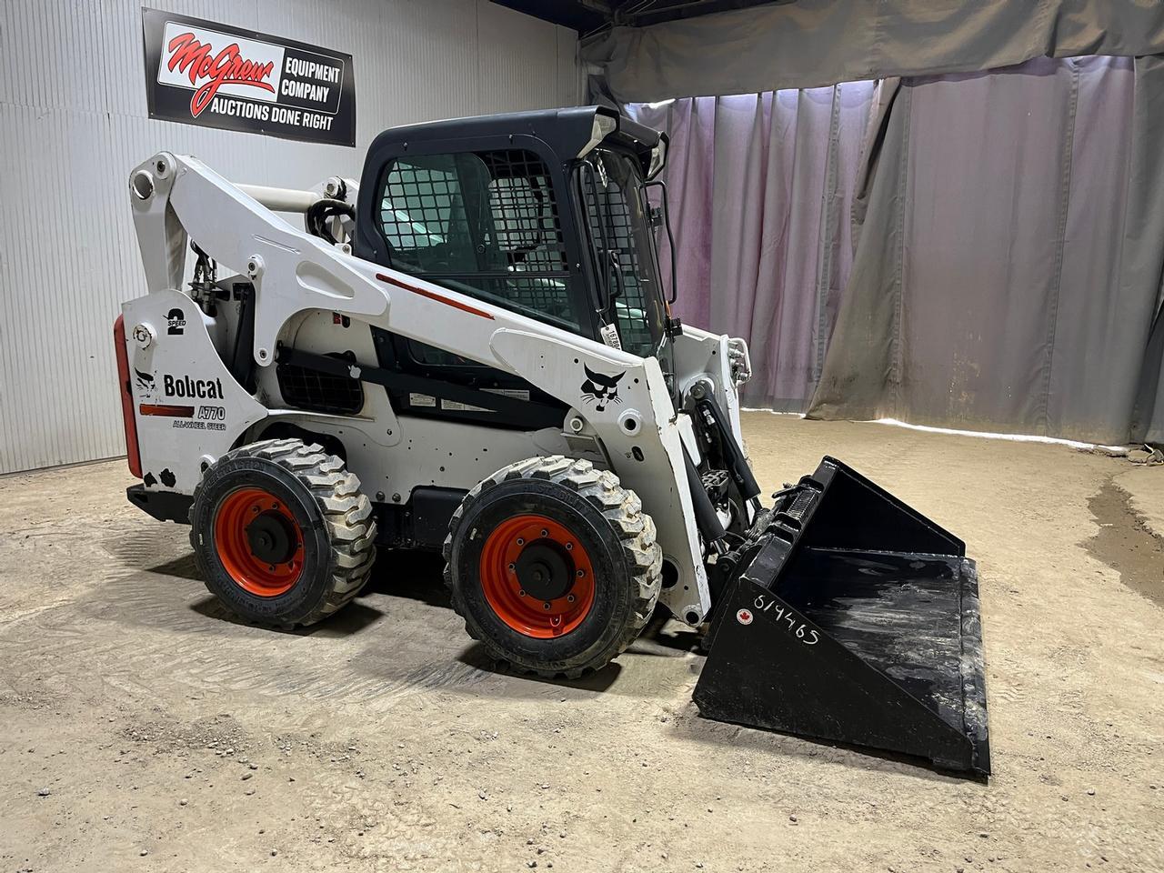 2013 Bobcat A770 Skid Steer Loader