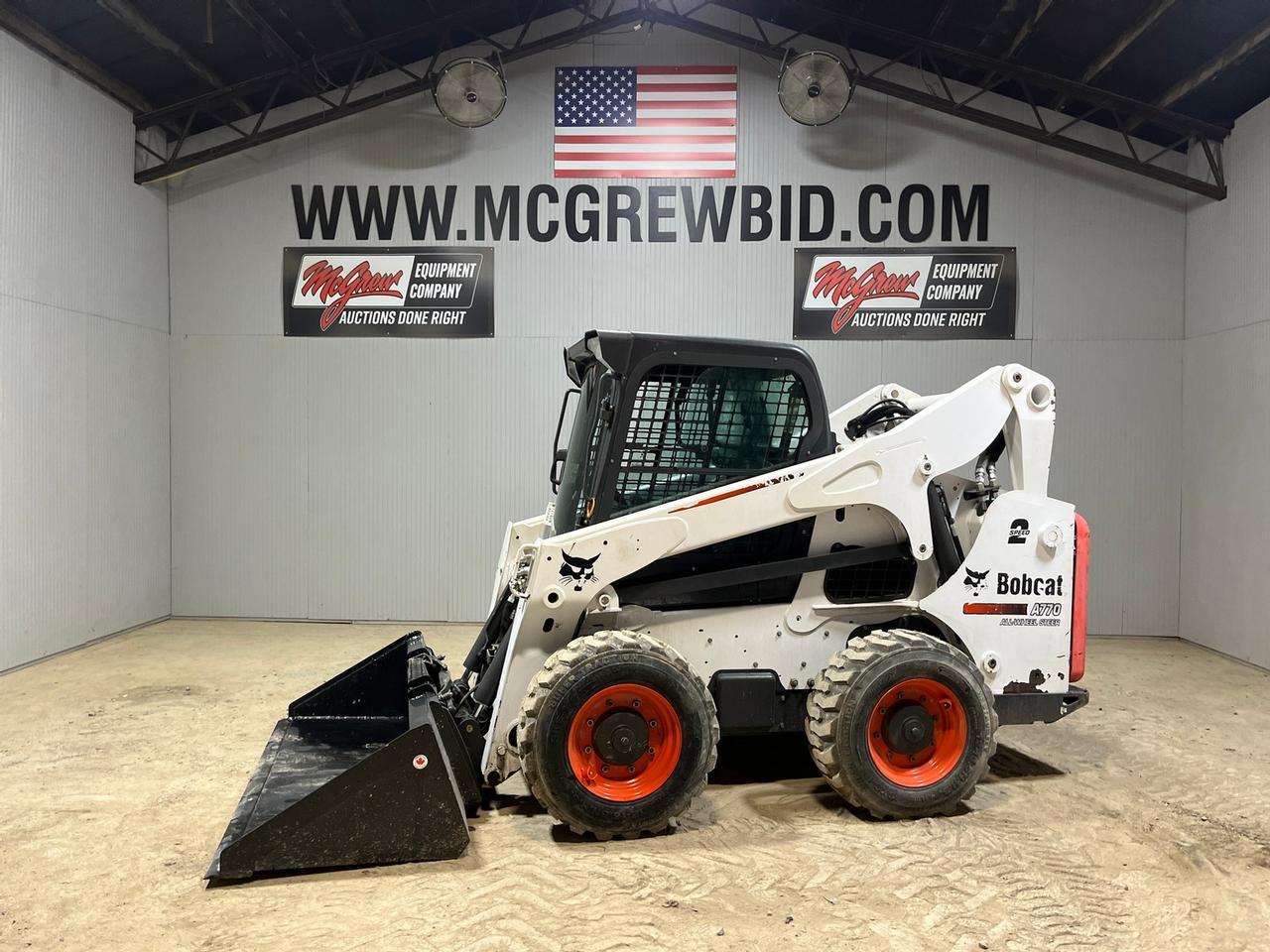 2013 Bobcat A770 Skid Steer Loader