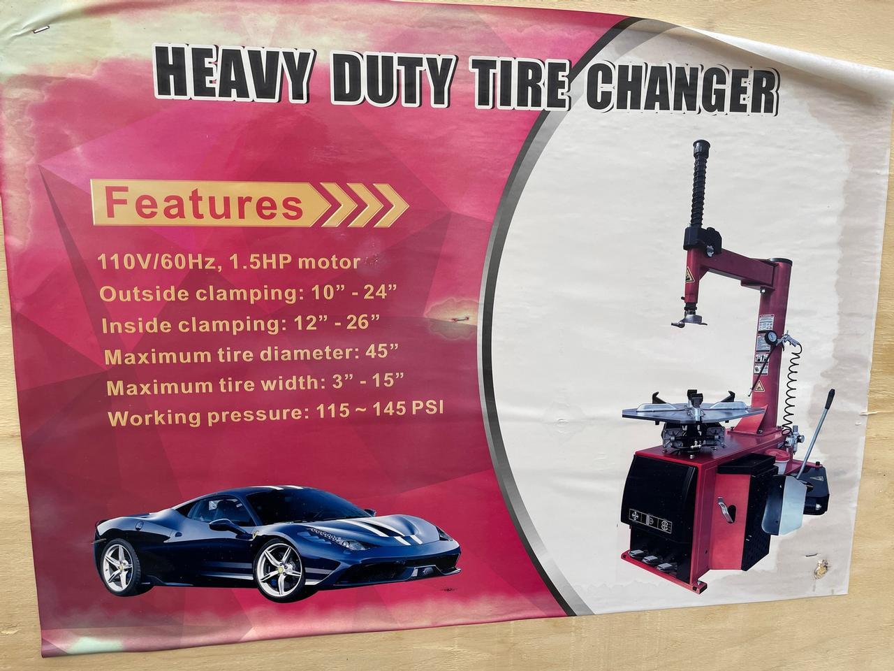 Heavy Duty Tire Changer