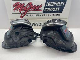 Pair of Welding Helmets