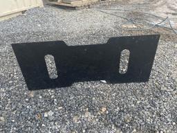 Wildcat Skid Steer Quick Attach Plate