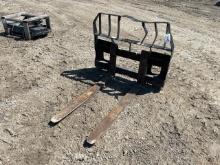 48” Skid Steer Pallet Forks