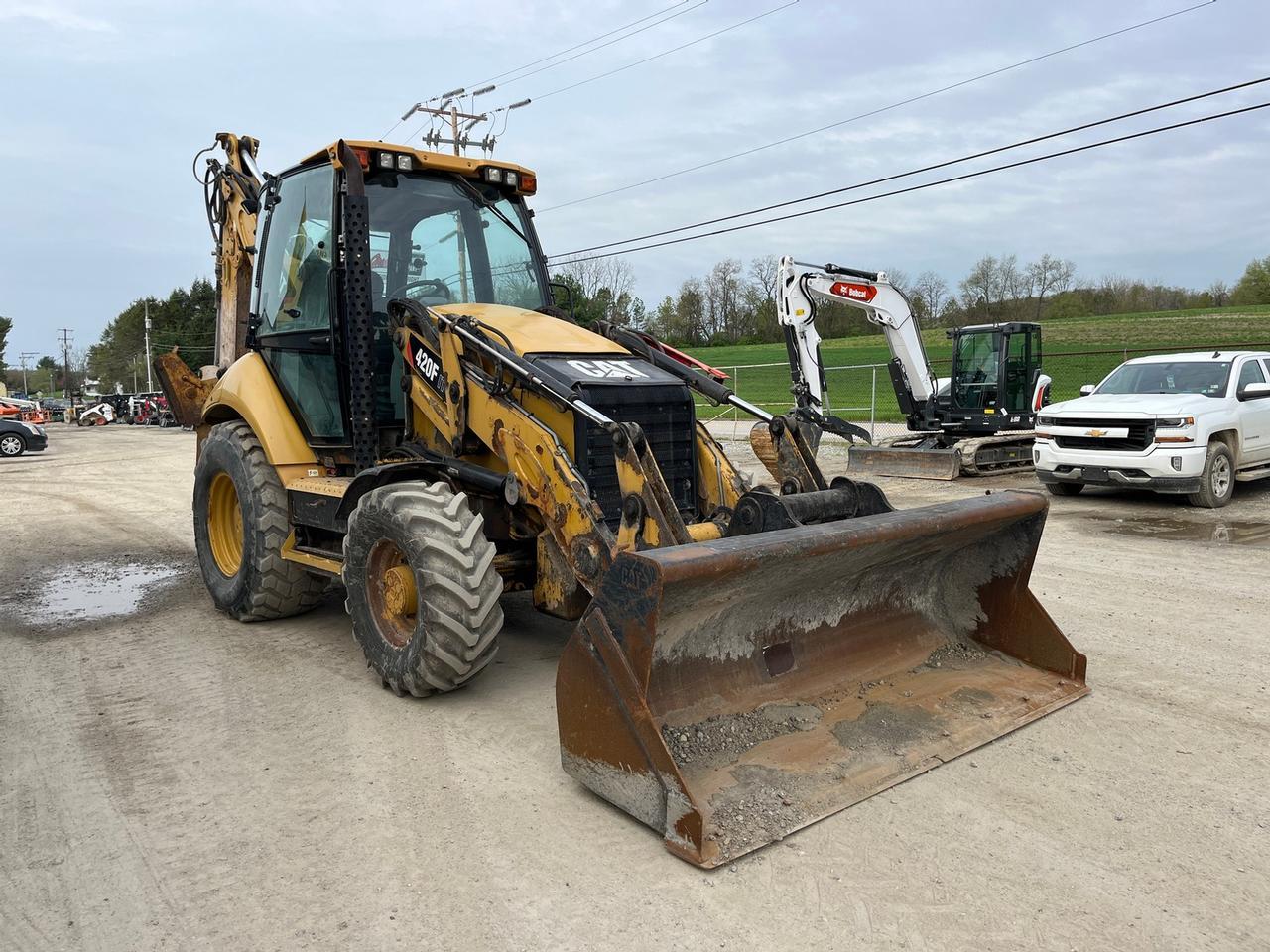 2015 Caterpillar 420F IT Loader Backhoe