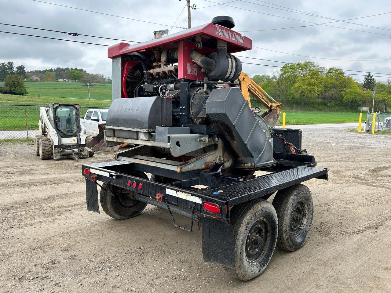 Asphalt Zipper  AZ-480HD Cold Planer with Trailer