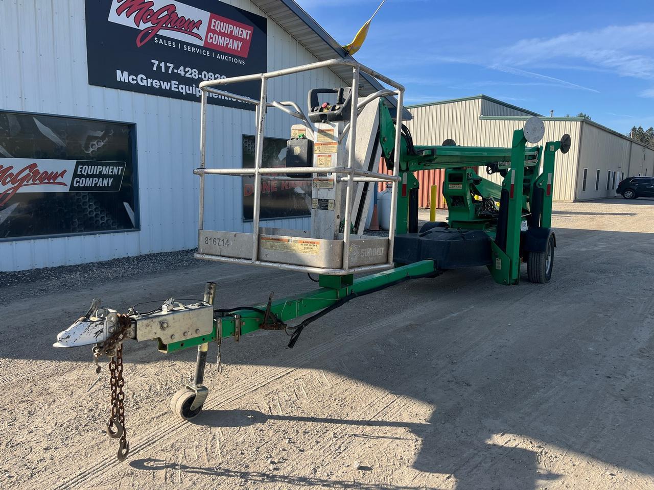 2016 JLG T500J Towable Boom Lift