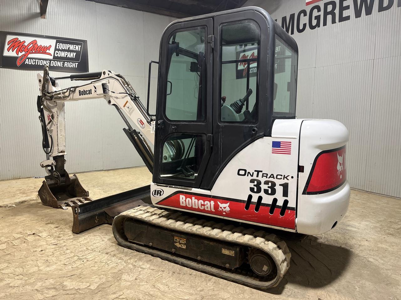 Bobcat 331 Mini Excavator