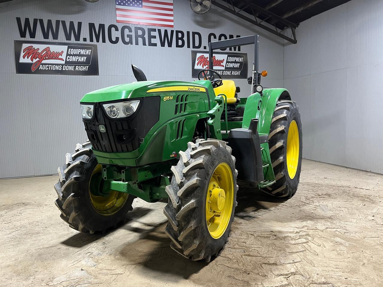 2013 John Deere 6115M Tractor